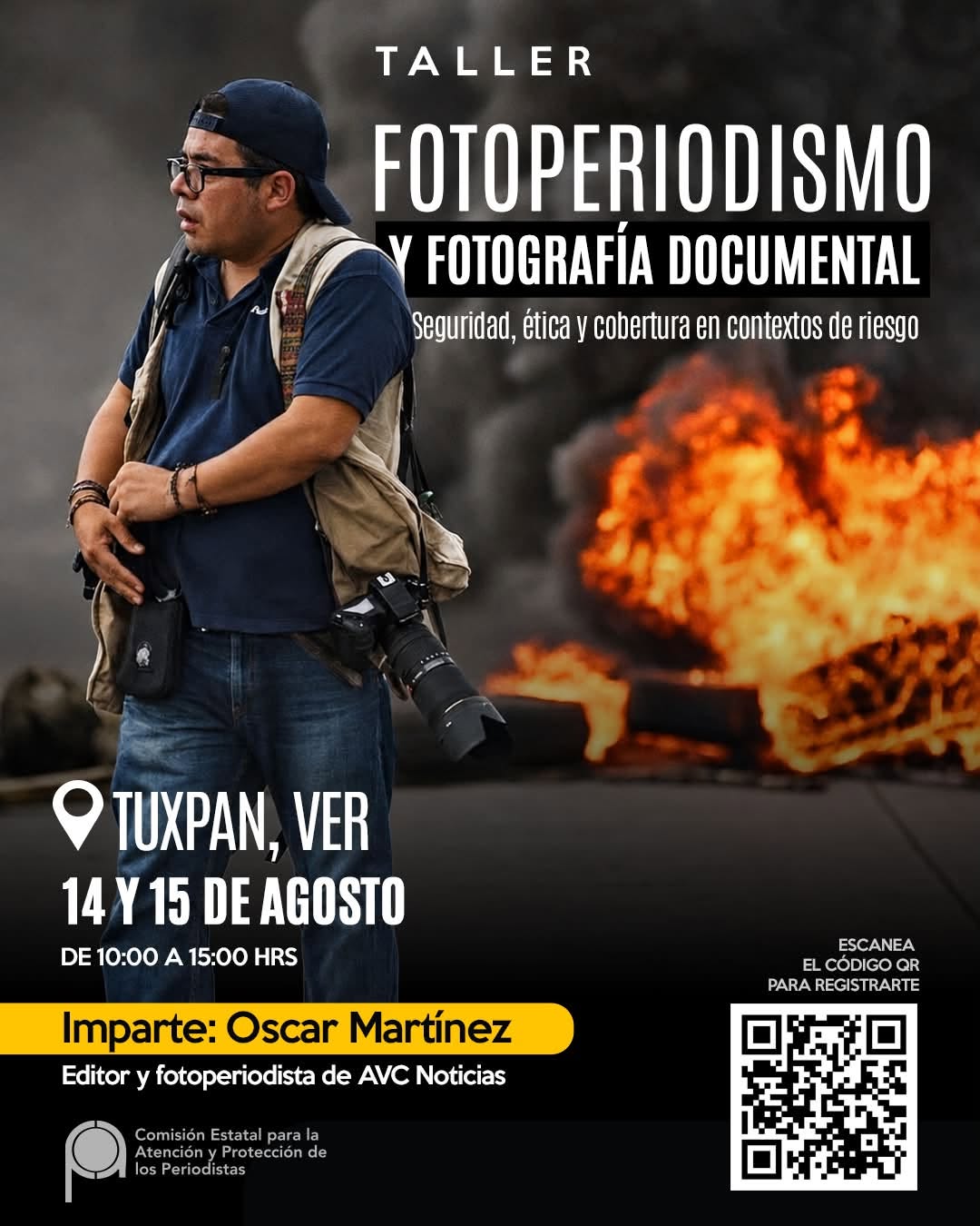 Taller Fotoperiodismo y Fotografía Documental en Tuxpan