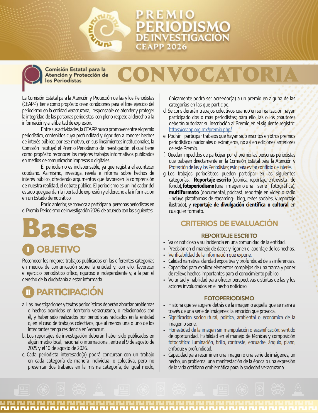 Miniatura convocatoria Premio CEAPP 2026