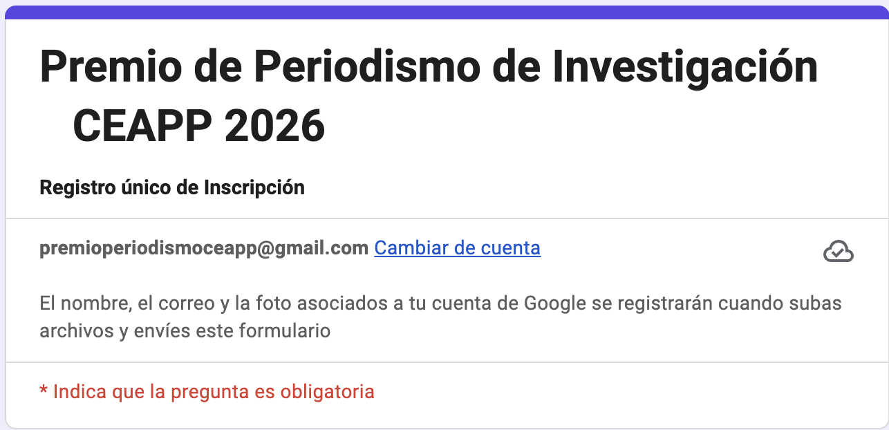Miniatura registro Premio CEAPP 2026